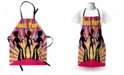 Ambesonne 70s Party Apron